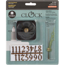Walnut Hollow- Clock 3-piece kit for surfaces that are 19mm (3/4in) thick