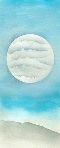 Fairy Hugs Slimline (3.5"x8") Background Papers --BLUE SKIES