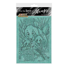 for The Love of Stamps - Hunkydory - Animal Kingdom - Perfect Pandas - A6 Stamp
