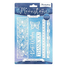 Hunkydory - Moonstone - Butterfly Blue - Pretty Butterfly Panel Die