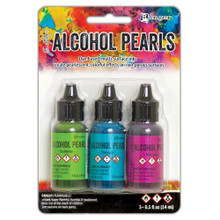 Ranger Tim Holtz Alcohol Pearls- Alcohol Ink 3PKG- KIT #2