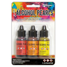 Ranger Tim Holtz Alcohol Pearls- Alcohol Ink 3PKG- KIT #1