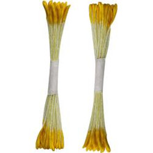 Dress My Craft - Rice Thread Pollen- Pack of 2 Bunches- Yellow