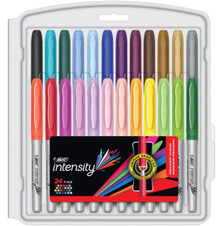 Bic Intensity- Permanent Marker- 24 Fine Point Pens