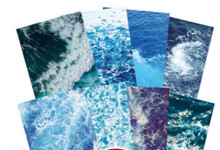 Hunkydory Adorable Scorable Pattern Packs - Ocean Waves