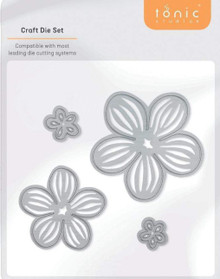Tonic Studios - Verso - Simple Florals- Buttercups & Blossoms Die Set - 4448e
