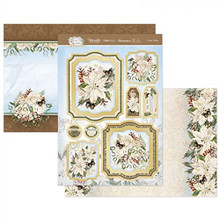 Hunkydory Crafts Forever Florals Heavenly Winter Days Luxury Topper Set Winter Wishes FFWINT904