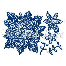 Tattered Lace Metal Cutting Die- Poinsettia Perfection