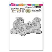 Stampendous Cling Rubber Stamp, Easter Egging