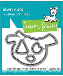 Lawn Fawn Die Set- Hang in There