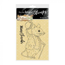 Hunkydory Crafts for The Love of Stamps- A7- A Woodland Story- Mr. Squeak