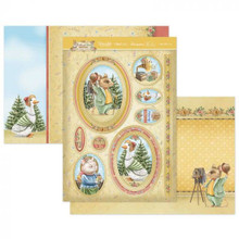 Hunkydory Crafts A Woodland Story Luxury Topper Set- Hats Off to You