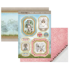Hunkydory Crafts Muddy Paws Luxury Topper Set- Time to Paw-ty MUDPAW906