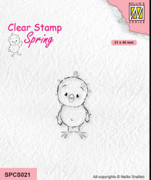 Nellie's Choice Clear Stamps Spring- Chickies: I am Chickie