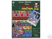 Disney Christmas with Mickey and Friends Scrapbooking Paper 3023