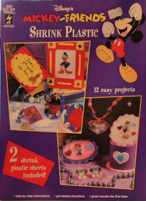 Disney Mickey and Friends Shrink Plastic