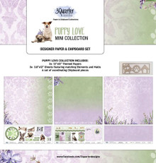 3Quarter Designs Paper & Chipboard Collections- Mini Collection- Puppy Love