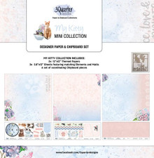 3Quarter Designs Paper & Chipboard Collections- Mini Collection- My Kitty