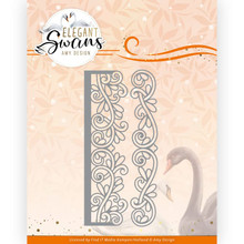 Find It Trading Amy Designs- Elegant Swans- Elegant Border Die ADD10270