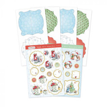 Hunkydory Crafts- Christmas in Acorn Wood- Mini Rocker Concept Cards- AWOODXMAS104