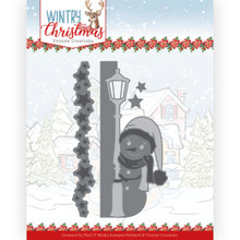 Yvonne Creations Wintery Christmas- Peek a Boo Snowman Cutting Die YCD10245