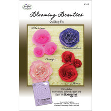 Quilled Creations Blooming Beauties Quilling Kit -- Papers and Template