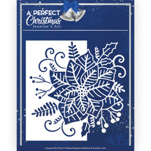 Find It Trading Jeanine's Art A Perfect Christmas- Poinsettia Flower Edge Cutting Die Set JAD10157