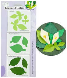 Quilled Creations Leaves & Lilies Dies - 3 Dies