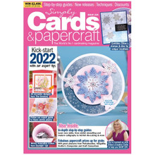Simply Cards & Papercraft Magazine Issue 225- Sophisticated Snowflakes