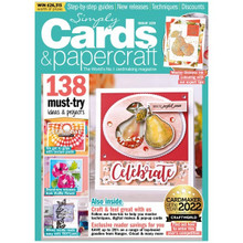 Simply Cards & Papercraft Magazine Issue 229- Peach Pearfection