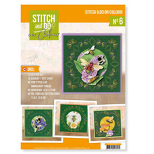 Live Stream Stitch and Do on Color 6 -Jeanine's Art- Humming Bees Card Making Kit STDOOC10006