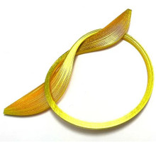 Quilled Creations 1/8" Gilded Quilling Paper - 30 Yellow Edge on Yellow Quilling Paper