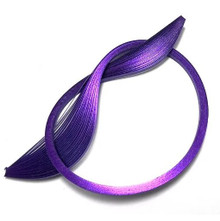 Quilled Creations 1/8" Gilded Quilling Paper - 30 Purple Edge on Purple Quilling Paper