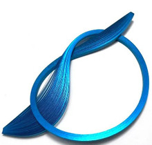 Quilled Creations 1/8" Gilded Quilling Paper - 30 Blue Edge on Blue Quilling Paper