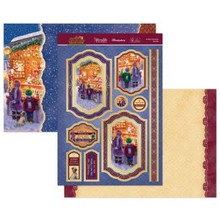 Hunkydory Crafts Christmas Traditions Luxury Topper Set- at The Christmas Market CLASSIC22-903