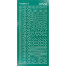 Find It Trading Hobbydots sticker style 11 - Mirror - Christmas Green