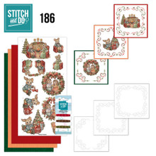 Find It Trading Stitch and Do 186 - Yvonne Creations- A Gift of Christmas- Embroidery on Paper kit