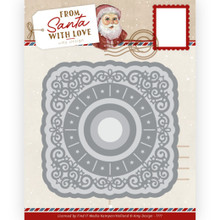 Find It Trading Amy Design- From Santa With Love- Ribbon Frame Cutting Die Set ADD10277