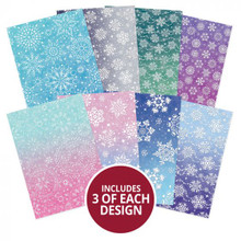 Hunkydory- Adorable Scorable Pattern Packs - Let it Snow