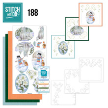 Find It Trading Stitch and Do 188 - Jeanine's Art- Winter Garden- Embroidery on Paper kit