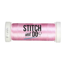Find It Trading Stitch and Do Embroidery Thread 200 m Roll- Pink SDCD16