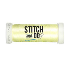 Find It Trading Stitch and Do Embroidery Thread 200 m Roll- Light Yellow SDCD03