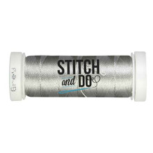 Find It Trading Stitch and Do Embroidery Thread 200 m Roll- Grey SDCD25