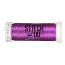 Find It Trading Stitch and Do Embroidery Thread 200 m Roll- Fuchsia SDCD37