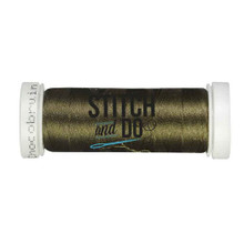 Find It Trading Stitch and Do Embroidery Thread 200 m Roll- Chocolate Brown SDCD33
