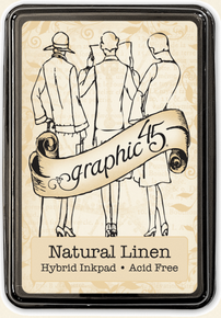 Graphic 45 Hybrid Ink Pad -- Natural Linnen
