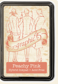 Graphic 45 Hybrid Ink Pad -- Peachy Pink