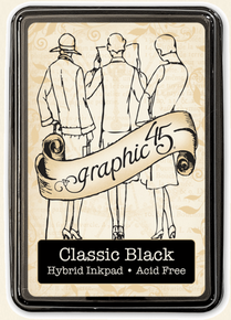 Graphic 45 Hybrid Ink Pad -- Classic Black
