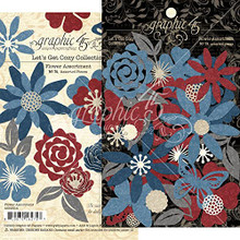 Graphic 45 Let's Get Cozy Flower Assortment