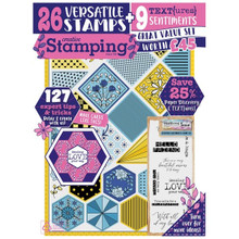 Creative Stamping Magazine Issue 109 - Versa-Tiles 26 pc Patchwork Set
